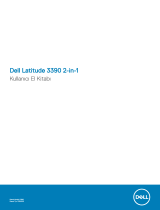 Dell Latitude 3390 2-in-1 El kitabı