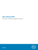 Dell Latitude 3400 El kitabı