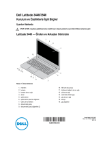Dell Latitude 3440 Hızlı başlangıç ​​Kılavuzu