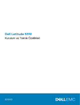 Dell Latitude 5310 El kitabı