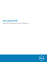 Dell Latitude 5491 Hızlı başlangıç ​​Kılavuzu