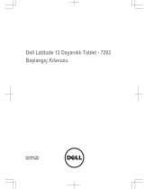 Dell Latitude 7202 Rugged Hızlı başlangıç ​​Kılavuzu