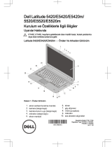 Dell Latitude E5520 Hızlı başlangıç ​​Kılavuzu