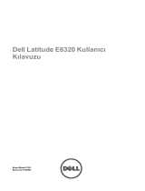 Dell LATITUDE E6320 El kitabı