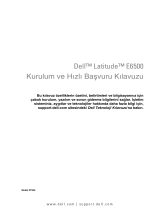 Dell Latitude E6500 Hızlı başlangıç ​​Kılavuzu