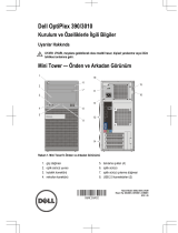 Dell OptiPlex 3010 Hızlı başlangıç ​​Kılavuzu