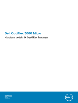 Dell OptiPlex 3060 Kullanım kılavuzu
