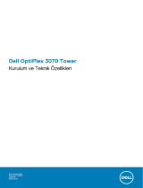 Dell OptiPlex 3070 El kitabı