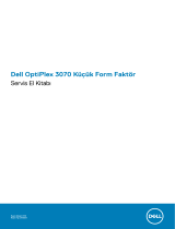 Dell OptiPlex 3070 Kullanım kılavuzu