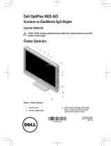 Dell OptiPlex 9020 All In One Hızlı başlangıç ​​Kılavuzu