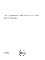 Dell OPTIPLEX 990 Kullanım kılavuzu