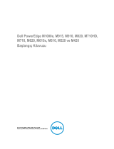 Dell PowerEdge M1000e Hızlı başlangıç ​​Kılavuzu