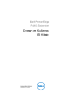 Dell PowerEdge R415 El kitabı