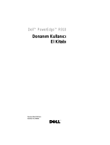 Dell PowerEdge R910 El kitabı