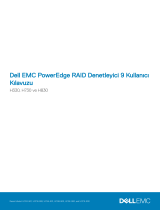 Dell PowerEdge RAID Controller H730P MX Kullanici rehberi