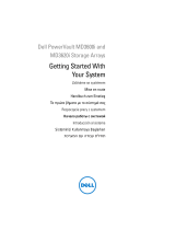 Dell PowerVault MD3600i Hızlı başlangıç ​​Kılavuzu