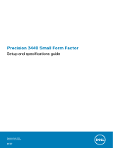 Dell Precision 3440 Small Form Factor Hızlı başlangıç ​​Kılavuzu