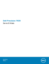 Dell Precision 7530 Kullanım kılavuzu