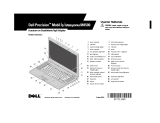 Dell Precision M4500 Hızlı başlangıç ​​Kılavuzu