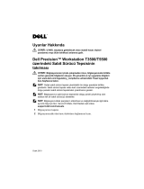 Dell Precision T3500 Kullanici rehberi