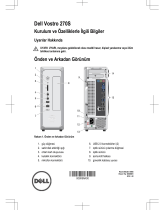 Dell Vostro 270s Hızlı başlangıç ​​Kılavuzu