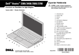 Dell Vostro 3300 Hızlı başlangıç ​​Kılavuzu