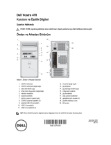 Dell Vostro 470 Hızlı başlangıç ​​Kılavuzu