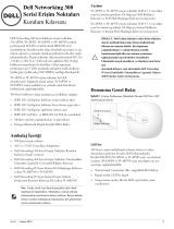 Dell W-Series 304/305 Access Points Hızlı başlangıç ​​Kılavuzu