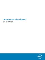 Dell Wyse 5470 Kullanım kılavuzu
