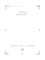 Dell XPS 13 L321X El kitabı