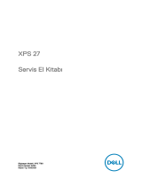 Dell XPS 27 7760 Kullanım kılavuzu