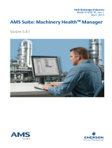 AMS Machinery Manager Hızlı başlangıç ​​Kılavuzu