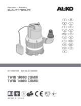 AL-KO Universal Submersible Pump Twin 10000 Combi, 11,000 L / h Kullanım kılavuzu