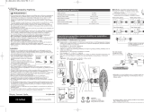 Shimano FC-M762 Service Instructions