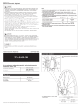 Shimano WH-S501-3D Service Instructions