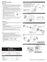 Shimano WH-M778 Service Instructions