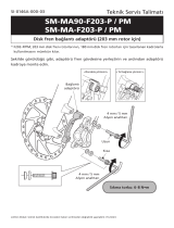 Shimano SM-MA90-F203P/PM Service Instructions