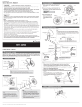 Shimano DH-3D30 Service Instructions