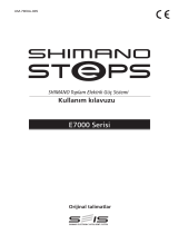 Shimano DU-E7000 Kullanım kılavuzu