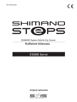 Shimano SM-CRE50 Kullanım kılavuzu