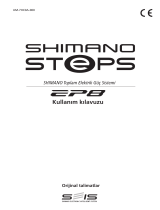 Shimano DU-EP800 Kullanım kılavuzu