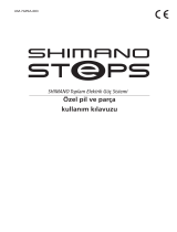 Shimano BT-E6001 Kullanım kılavuzu