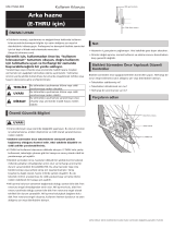 Shimano FH-M8110 Kullanım kılavuzu