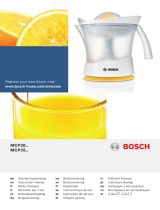 Bosch MCP3500/01 Kullanım kılavuzu