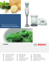Bosch MSM6A3R/03 Kullanım kılavuzu