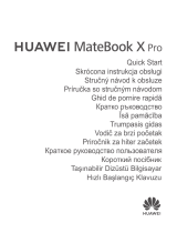 Huawei MateBook X Pro MACHR-W19 512GB Space Gray Kullanım kılavuzu