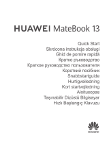 Huawei MateBook 13 WRT-W19 Mystic Silver Kullanım kılavuzu