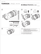 Tamron A071 Kullanım kılavuzu