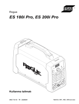 ESAB Rogue ES 180i Pro Kullanım kılavuzu