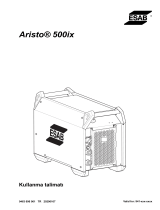 ESAB Aristo® 500ix Kullanım kılavuzu